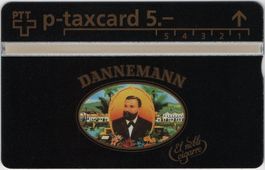 5 CHF DANNEMANN - seltene Kunden Taxcard