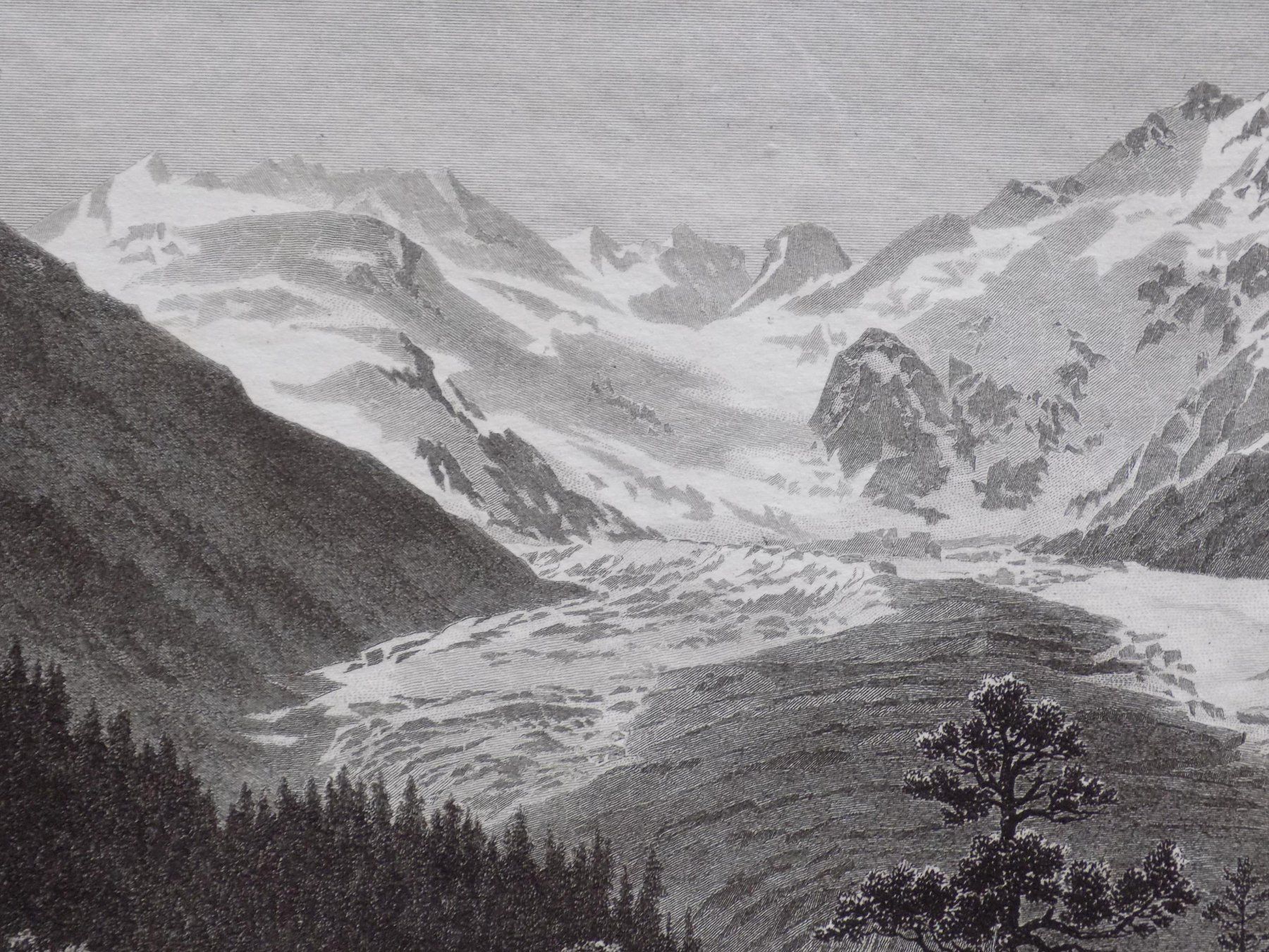 Incisioni: Berninakette Morteratsch Gletscher – Usato da Risch venduto da Rischli15 9