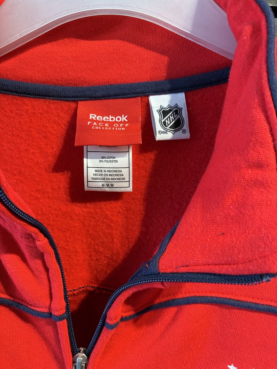 Reebok Maglioni & Felpe: Washington Capitals NHL Reebok Jacke,  ! M – Nuovo e nell'imballaggio originale da Zürich venduto da Msirco 1