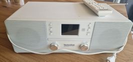 DAB Radio weiss mit CD Fach
