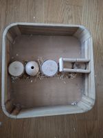 Buddelbox mit 2 Abteile