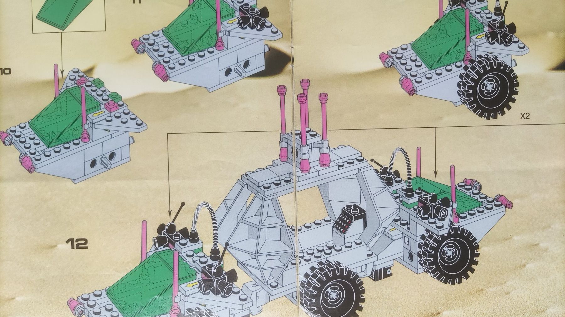 Lego Kit di costruzioni: LEGO Classic Space Anleitung / Instructions - 6952 – Usato da Muhen venduto da Legoholic 4