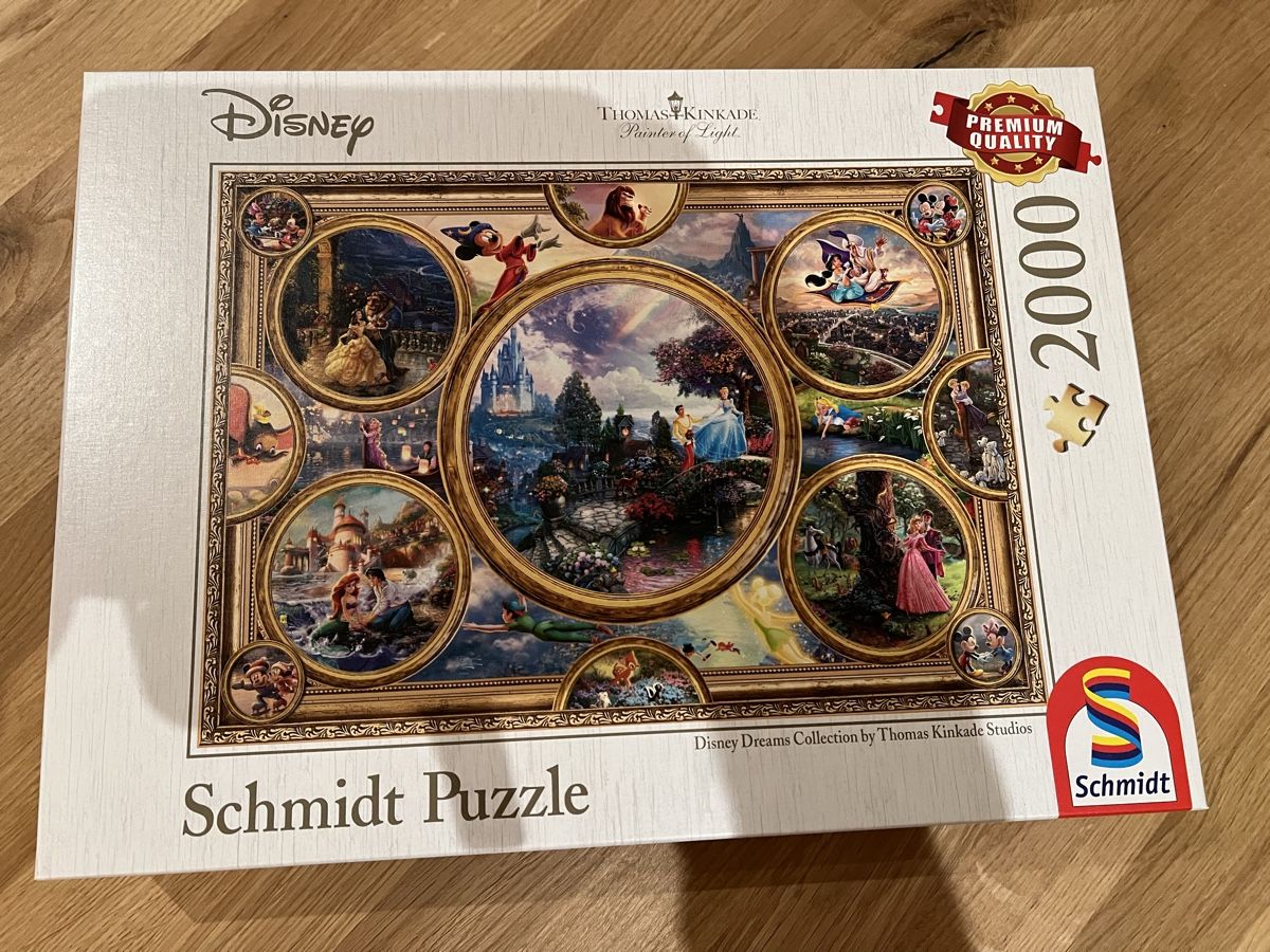 Disney Puzzles: Disney Puzzle 2000 teile – Gebraucht aus Visperterminen von Nikky1008