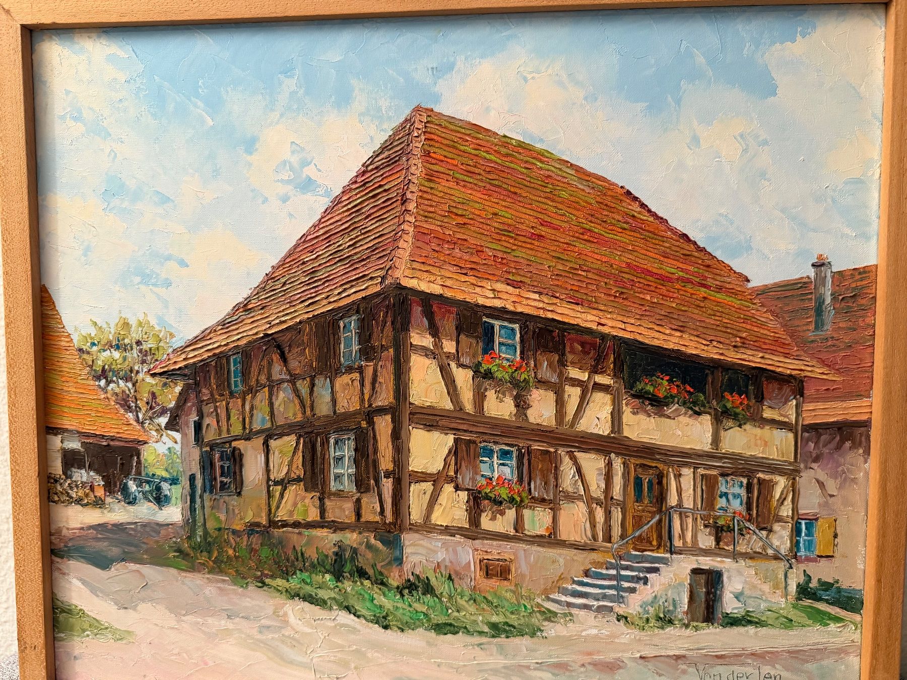 Gemälde: Van der Len Original Gemälde – Gebraucht aus Basel von PAUL_ART 1