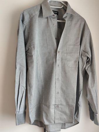Pohland Herrenhemd, Grösse 40, Grau, Top Zustand