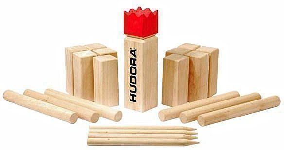 Hudora Giocattoli: KUBB Wikingerspiel Hudora 76459 – Nuovo e nell'imballaggio originale da Beckenried venduto da angel-mountain