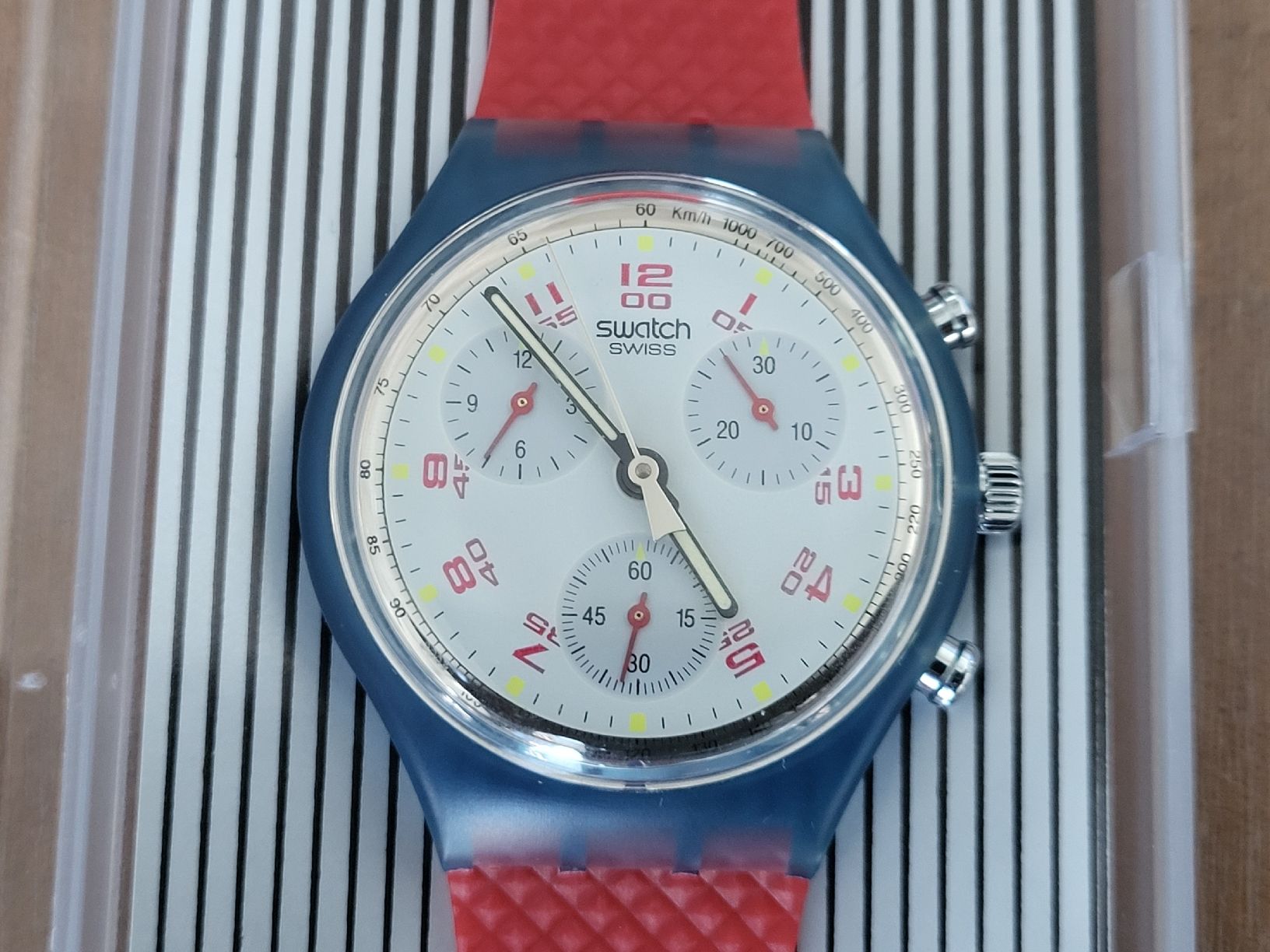 Swatch Orologi: SWATCH CHRONO SCN103 JFK NEU – Nuovo e nell'imballaggio originale da Lommiswil venduto da Fridu_C