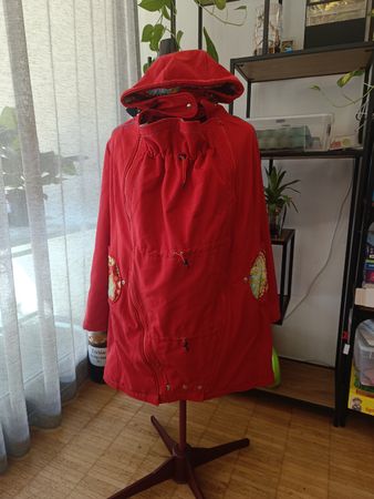 Liliputi Tragejacke Rot Grösse L guter Zustand