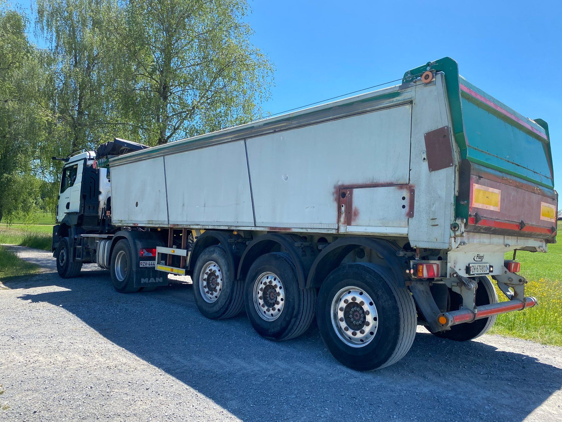 Fliegl Rimorchi: Fliegl ASS 372 – Usato da Obfelden venduto da 62306330 1