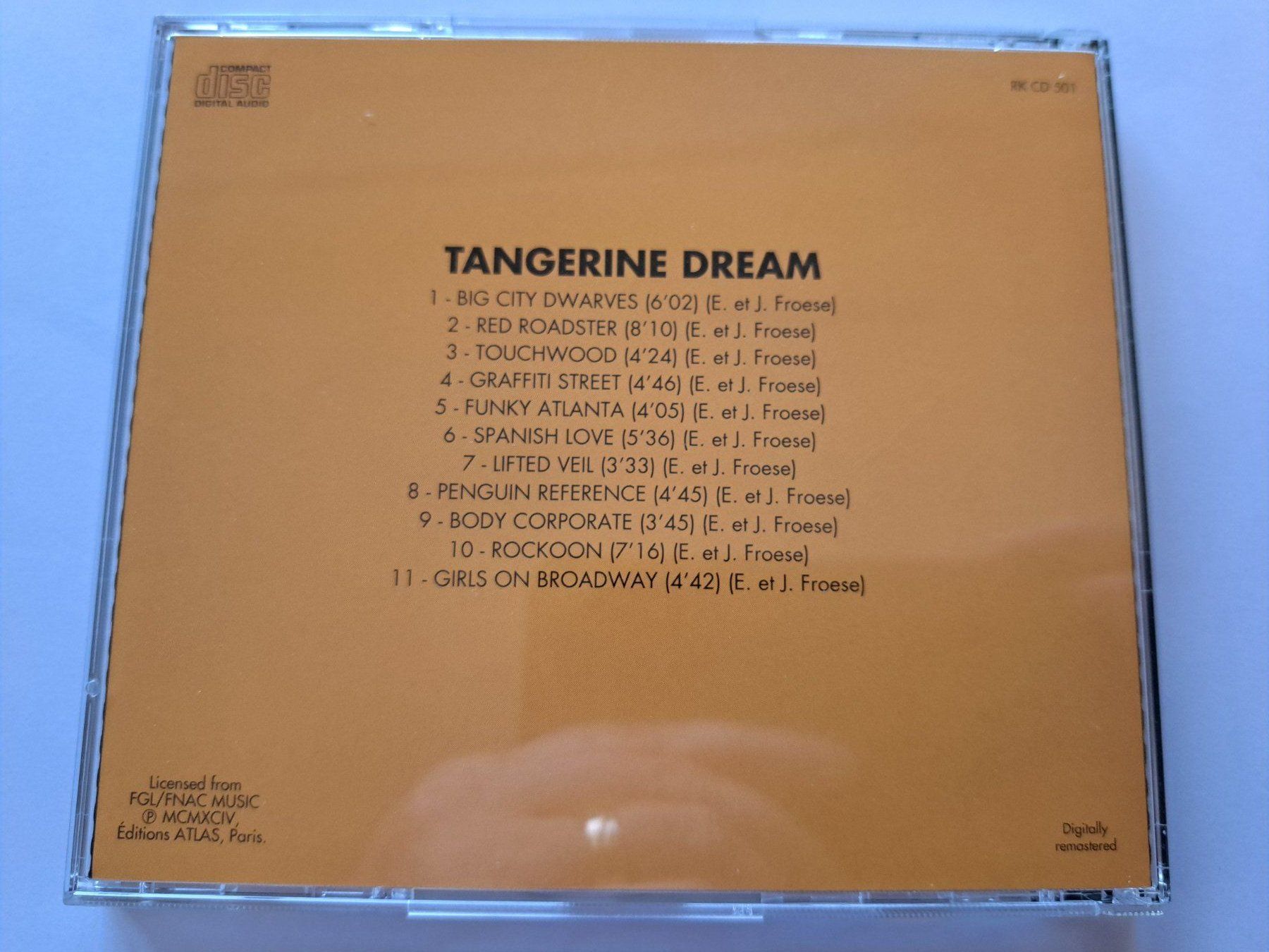 CD: Cd Cd Les Génies du Rock - Tangerine Dream  – Usato da Pully venduto da bro_n52j 1