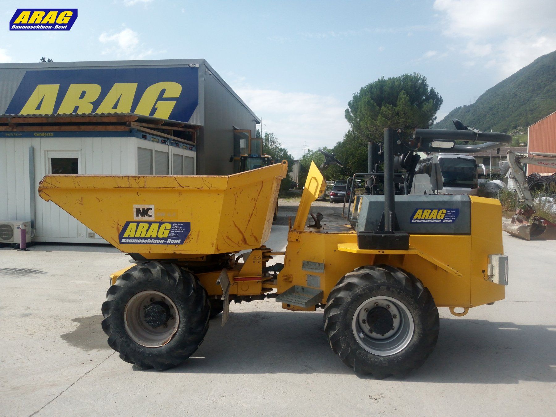Tutte le macchine: NC SW 4.5 Dumper – Usato da Hasle LU venduto da Arag08