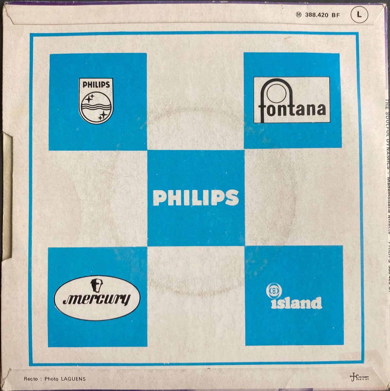 Dischi in vinile: SOULFUL DYNAMICS - "MADEMOISELLE NINETTE" – Usato da Poliez-Pittet venduto da Newtown-Records 1