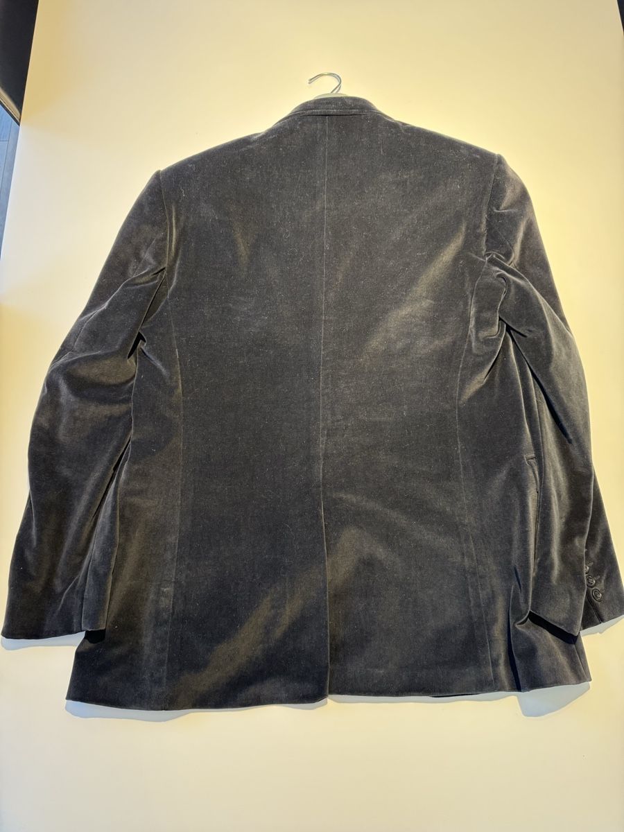 Giacche: Veste en velours noir. – Usato da Chêne-Bougeries venduto da Obluche 2