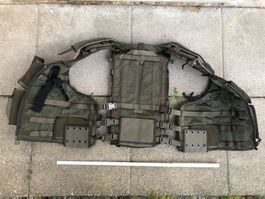 Schweizer Armee Militär Weste GT GTE Grundtrageinheit MBAS
