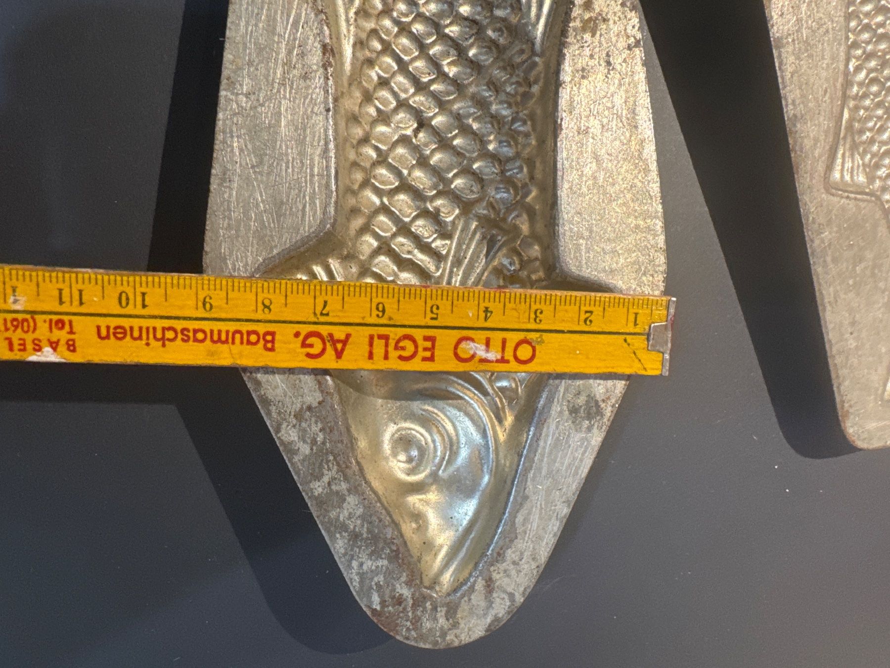 Teglie da forno: Ancien Moule chocolat poisson 18cm – Usato da Lajoux JU venduto da Briard0 3