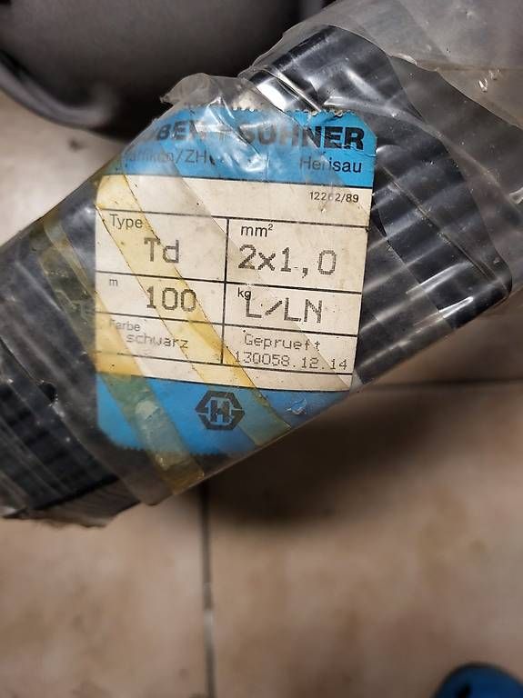 Cavi: Stromkabel TD / spule 100 m - 2 x 1 mm2 – Nuovo e nell'imballaggio originale da Cama venduto da DLCE90 1