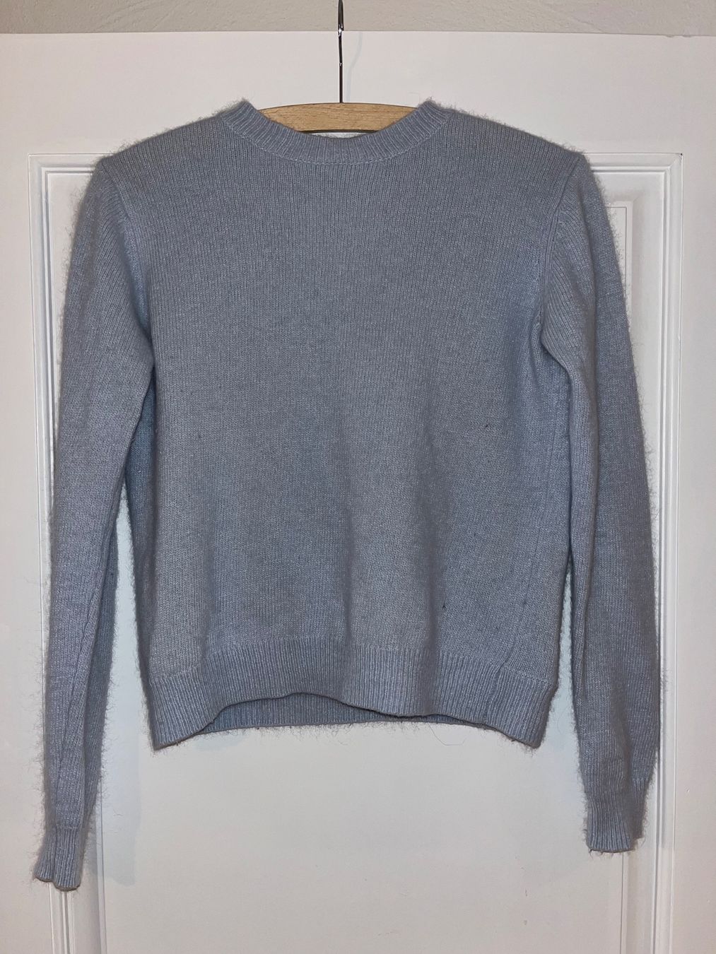 Maje Maglioni & Felpe: Maje Pullover, Eisblau, Rücken cut-out, 2 – Usato da Riet (Neftenbach) venduto da kim_gfw6