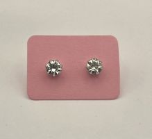Glitzernde Ohrstecker gross – neu