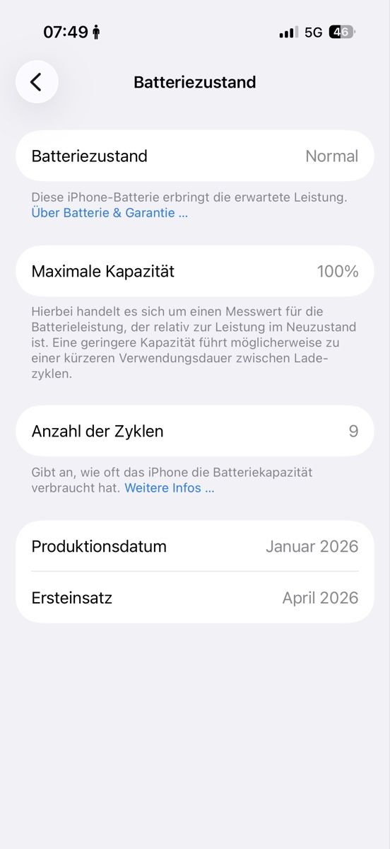 Apple Portables: iPhone 17 512GB in Blue Mist – Neuf (Voir description) à Grüningen par kaelstrom69 2