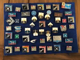 Pins aus der Sowjetunion (53 Stk.)