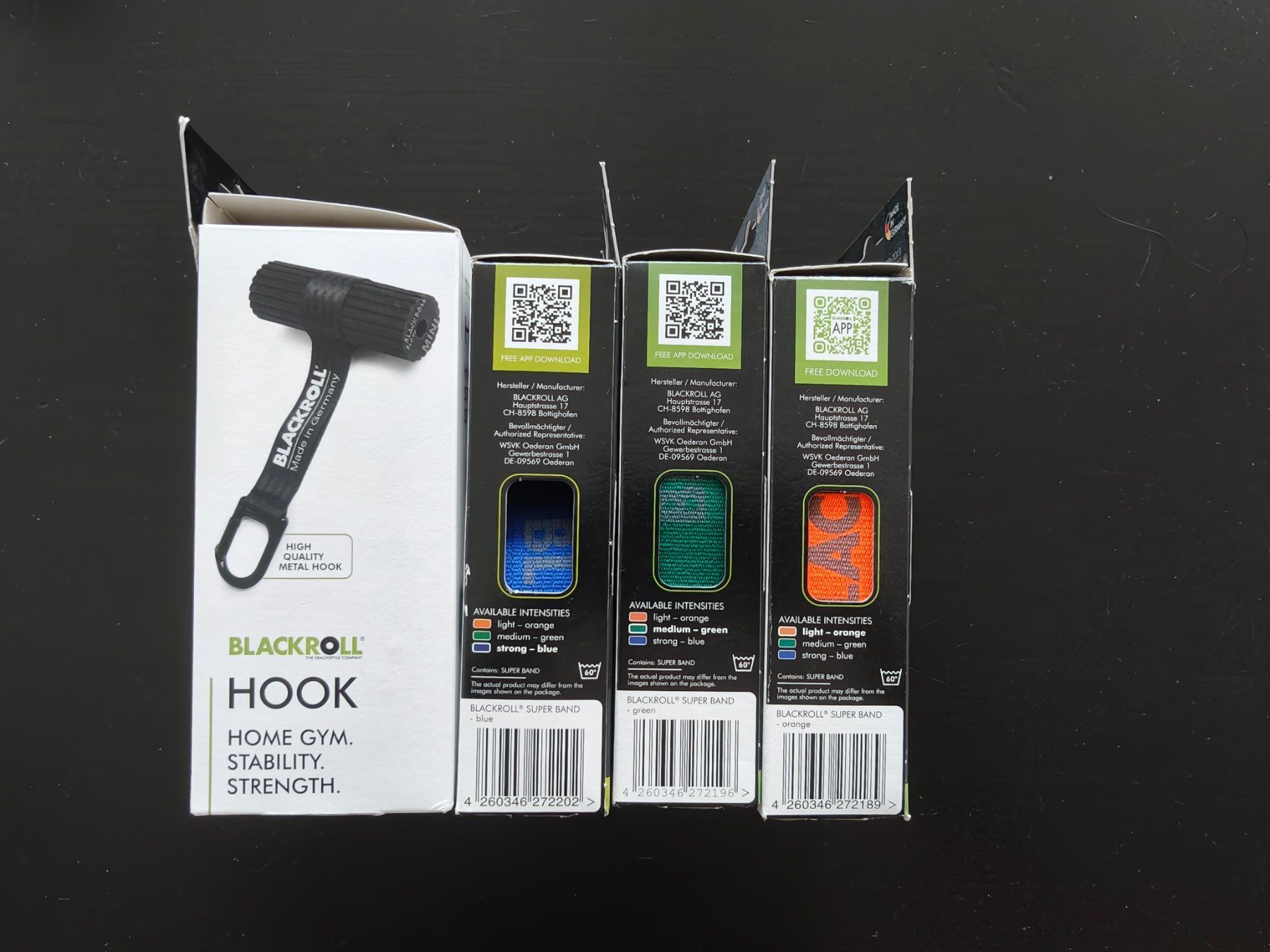 Hometrainer: Blackroll Set: Hook Türanker & 3 Super Bands – Neu (gemäss Beschreibung) aus Winterthur von dmazzotta 1