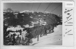 Les Diablerets-Iseran - Tele-cabines en hiver