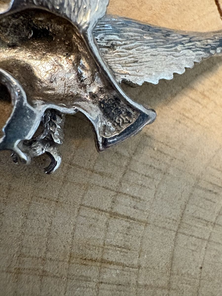 Ciondoli: Schmuck Angänger Adler silber – Usato da kaiseraugst venduto da natig 1