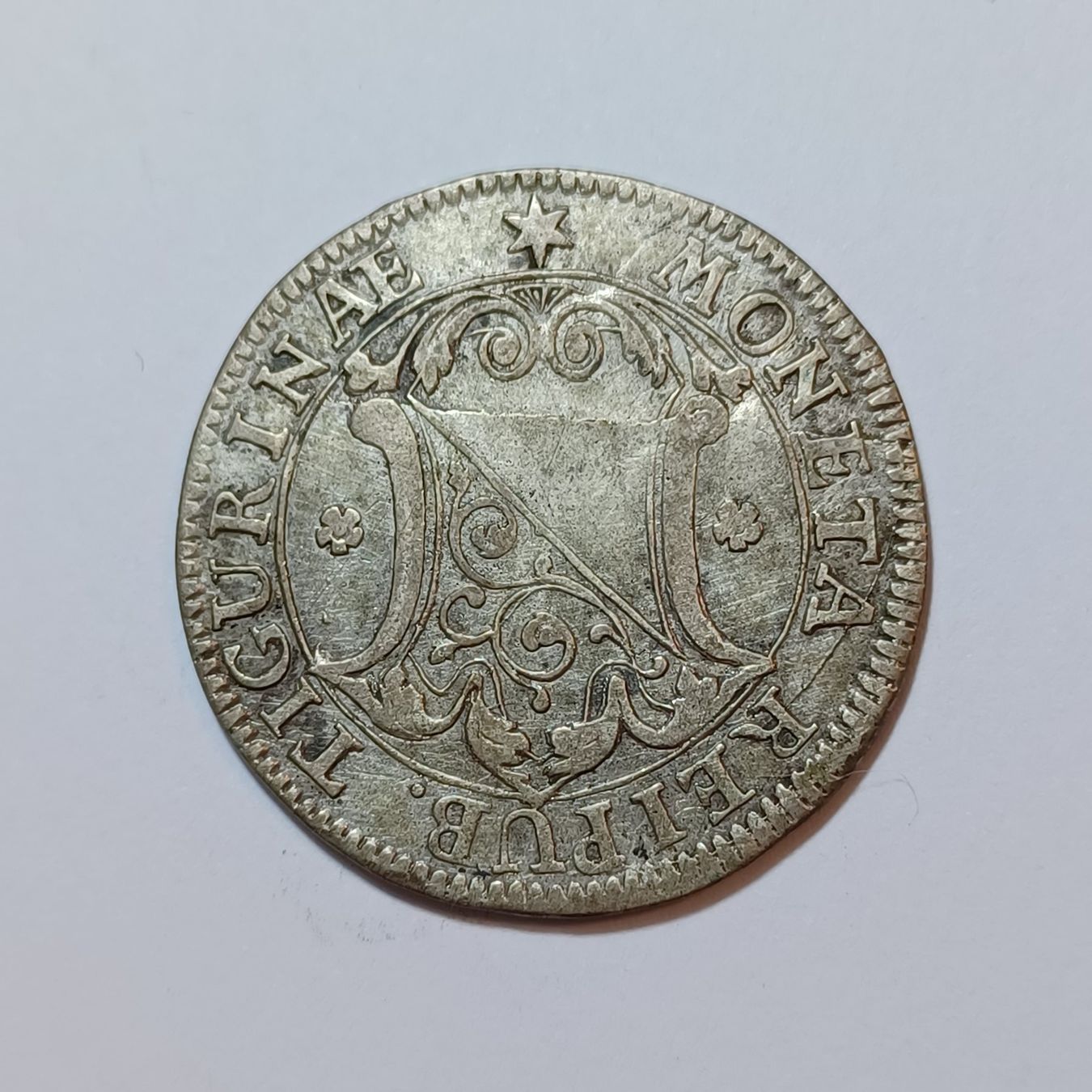 Tutti le monete: 10 Schilling 1723 Zürich – Usato da Pfäffikon ZH venduto da Schweizer_Muenzen 1
