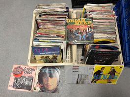 sehr gr. Schallplattensamlg Rock Pop70er/80er/LP's & Singles