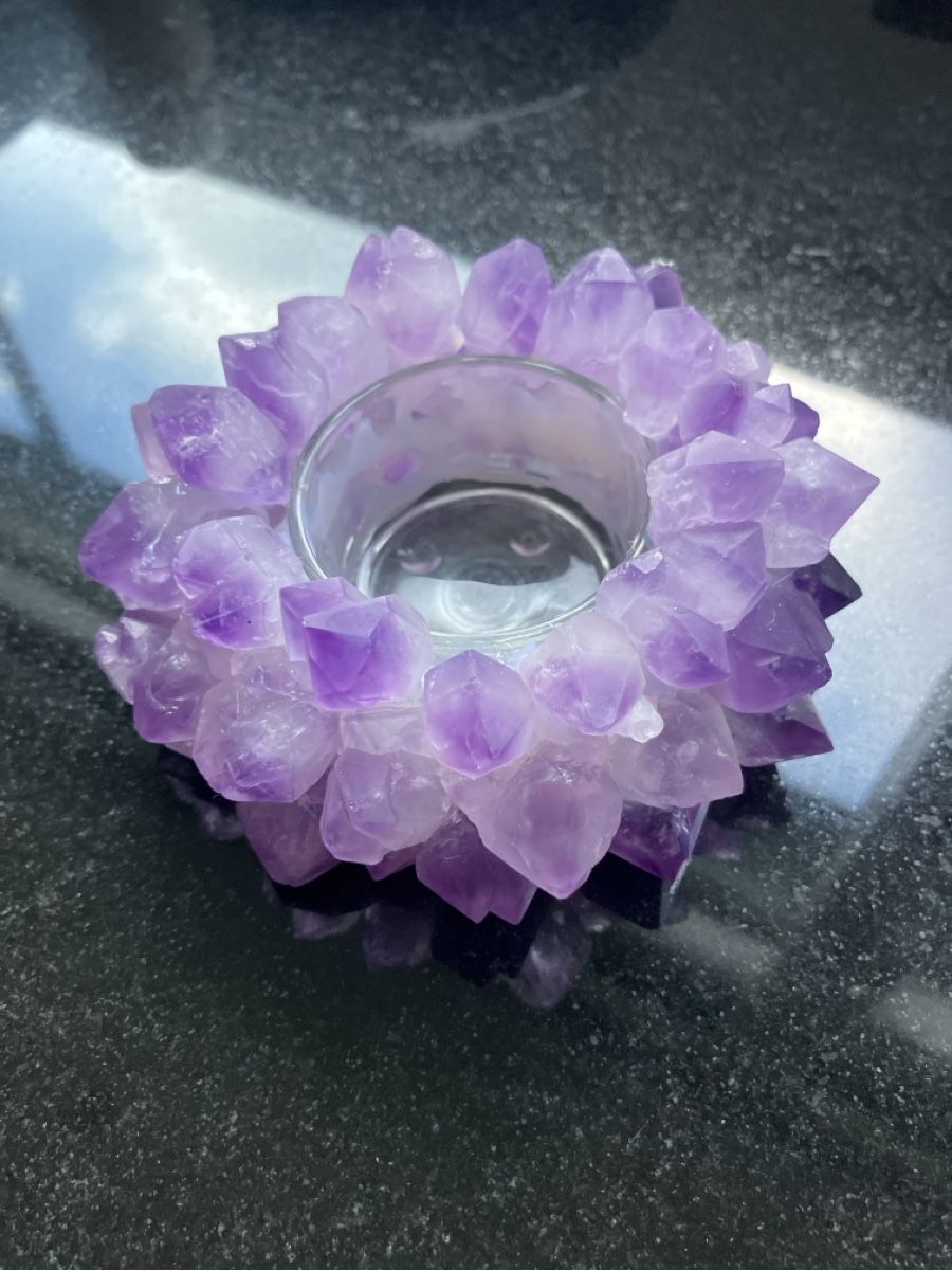 Portacandele: Crystal Candle Holder – Usato da Wettingen venduto da BAG4478