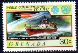WORLD COMUNICATION YEAR 1983 GRENADA **POSTFRISCH** - BB20