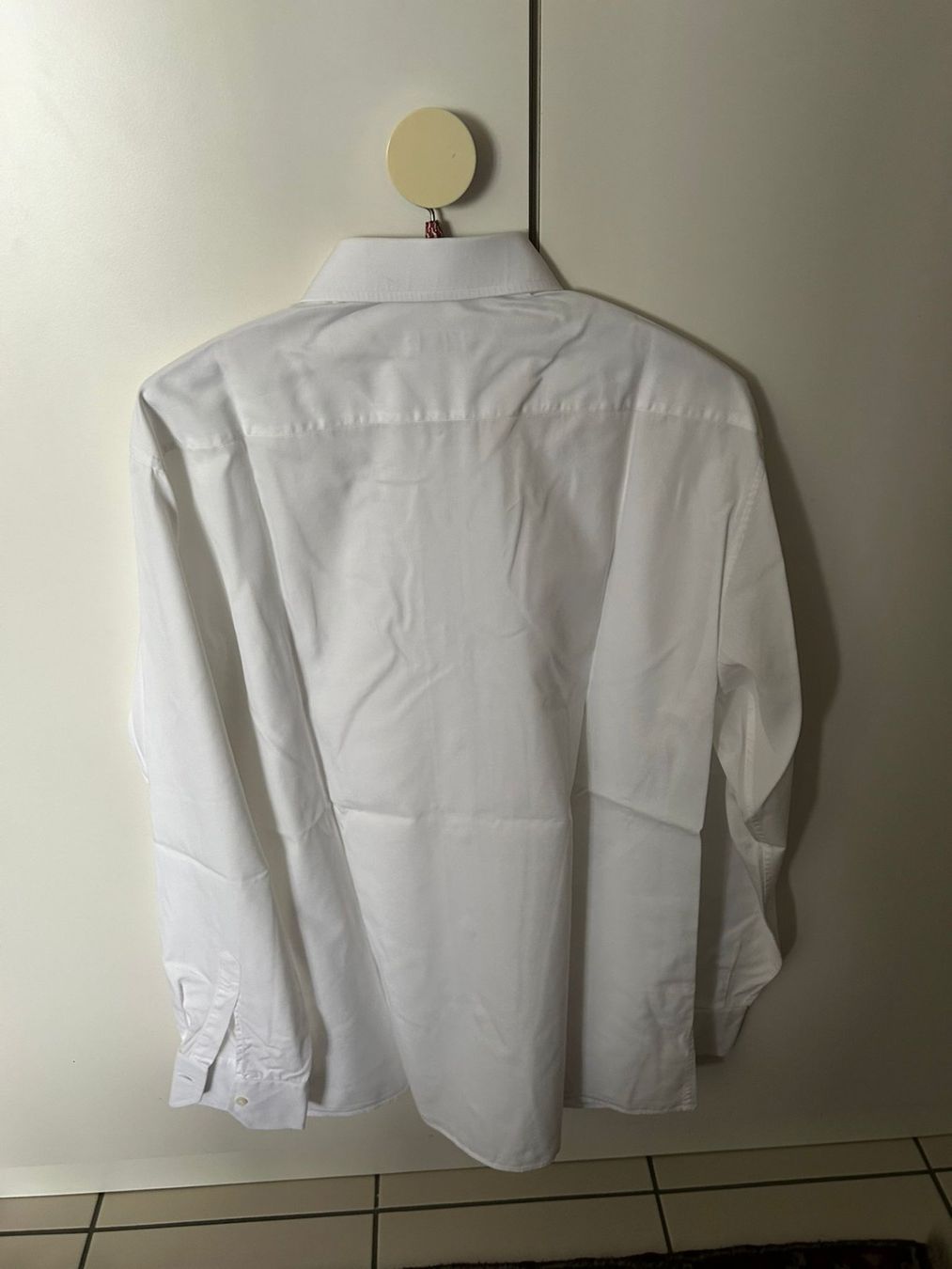 Camicette: Camicia cotone bianco tg.M cifrata GS – Usato da Melano venduto da H-Sara 1