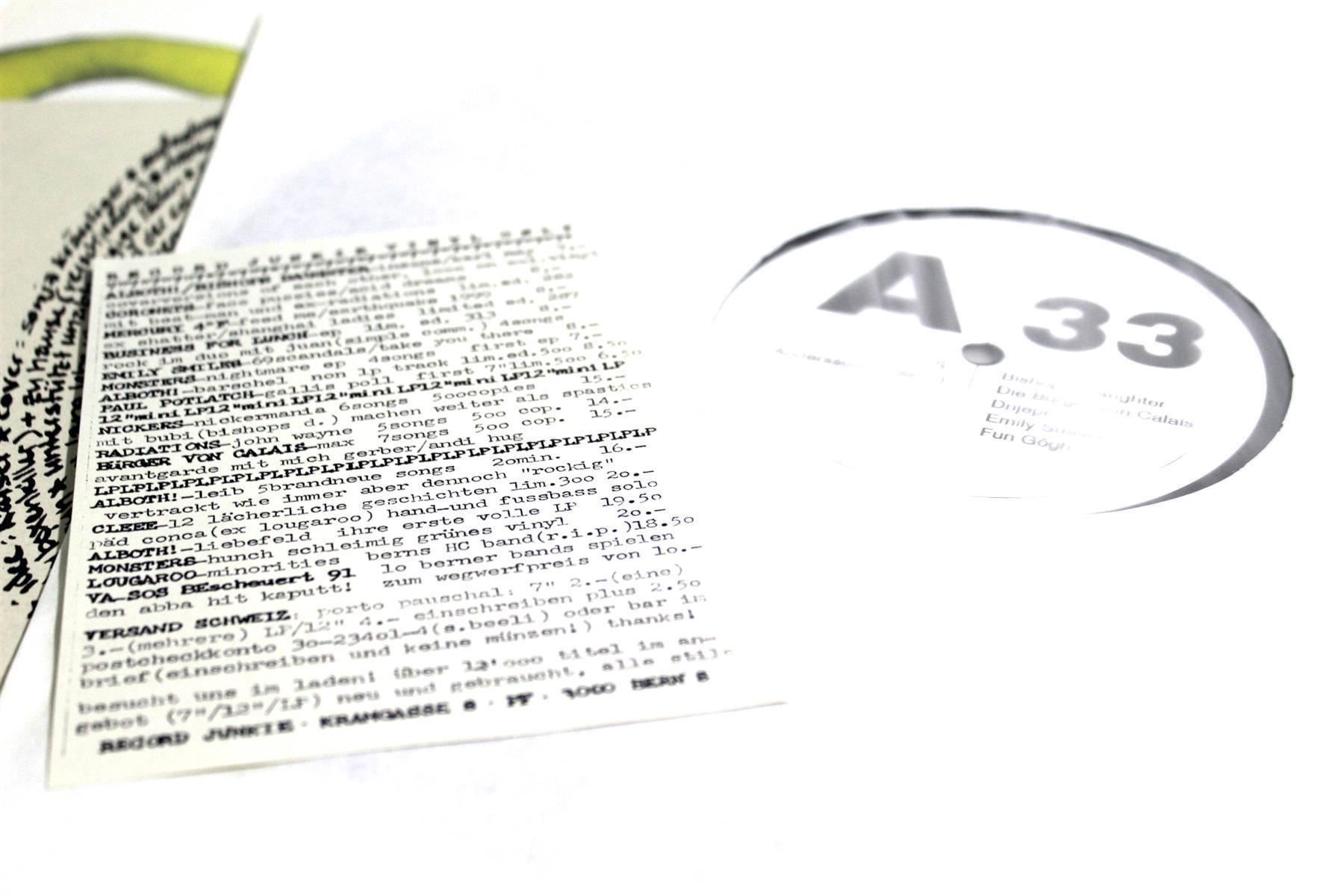 CD: VARIOUS: SOS (Be-Scheuert 91) – Usato da Bern venduto da kultiges 7