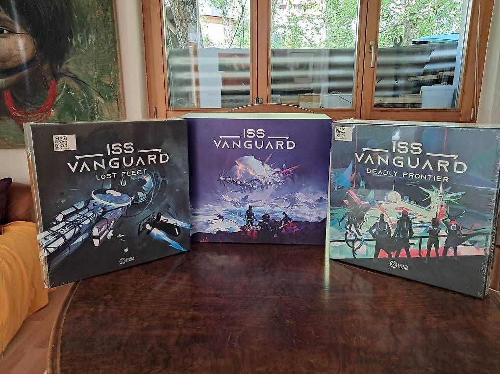 Giochi: ISS Vanguard + 2 Erweiterung - Brettspiel – Nuovo e nell'imballaggio originale da Zweisimmen venduto da pas_726q