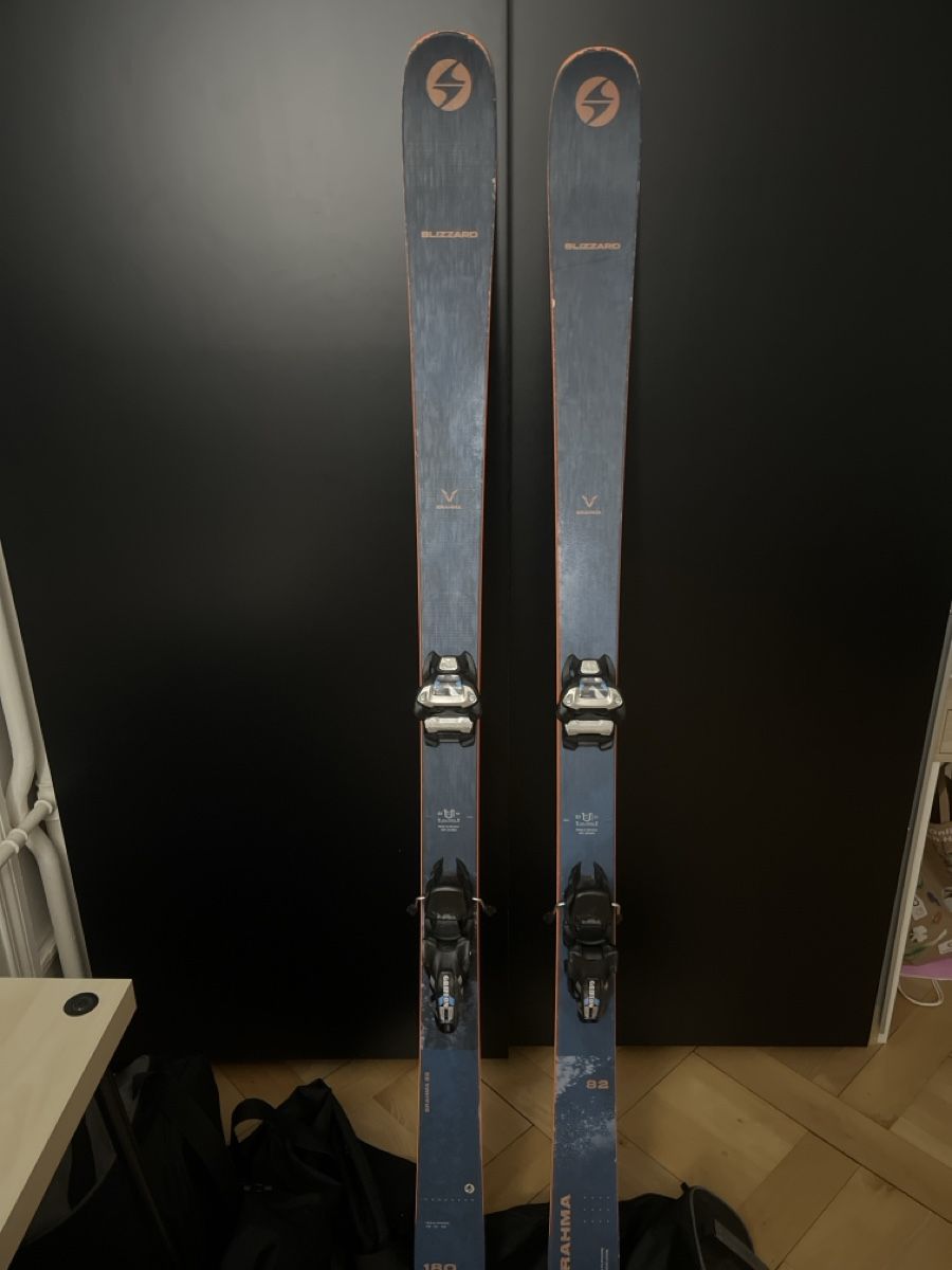 Blizzard Sci: Blizzard Brahma 82 All-Mountain Skis – Usato da Zürich venduto da eri_6gsh 2