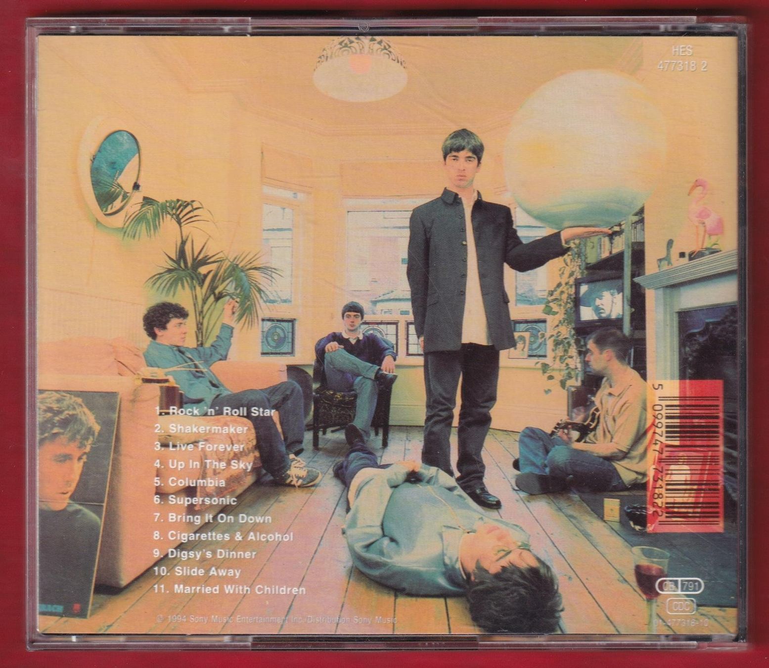CD: Oasis - Definitely Maybe (CD) – Usato da Zürich venduto da Pfluftl2000 1