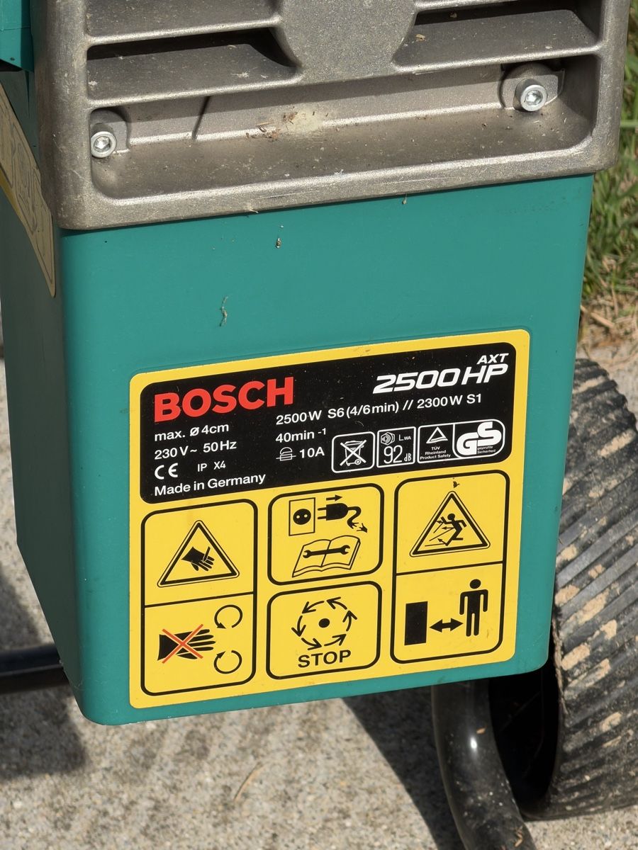 Bosch Häcksler: Bosch AXT 2500 HP Häcksler – Gebraucht aus Inwil von rogerbrown 2