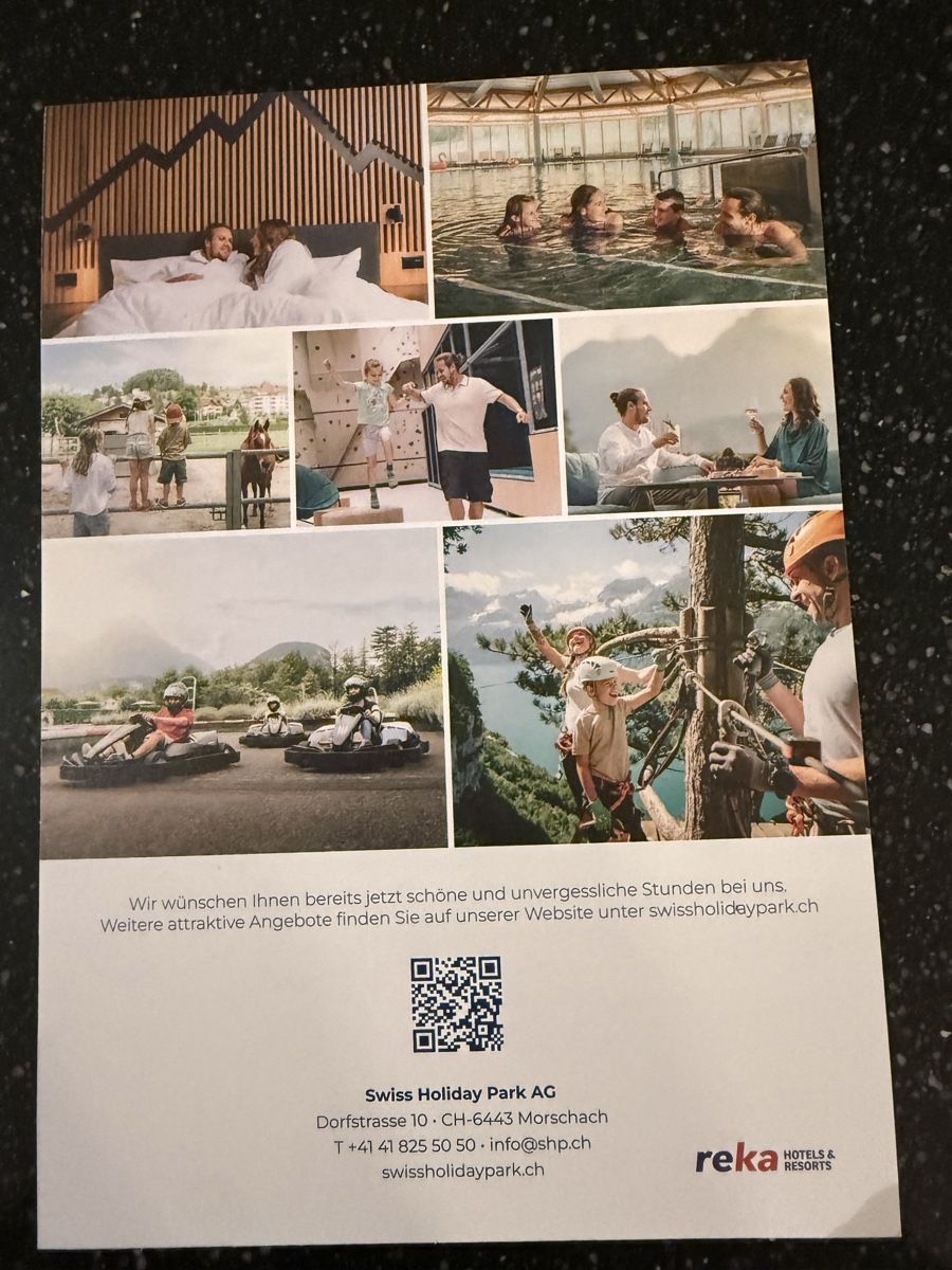 Buoni: Gutschein Swiss Holiday Park – Nuovo (secondo la descrizione) da Claro venduto da KarinS84