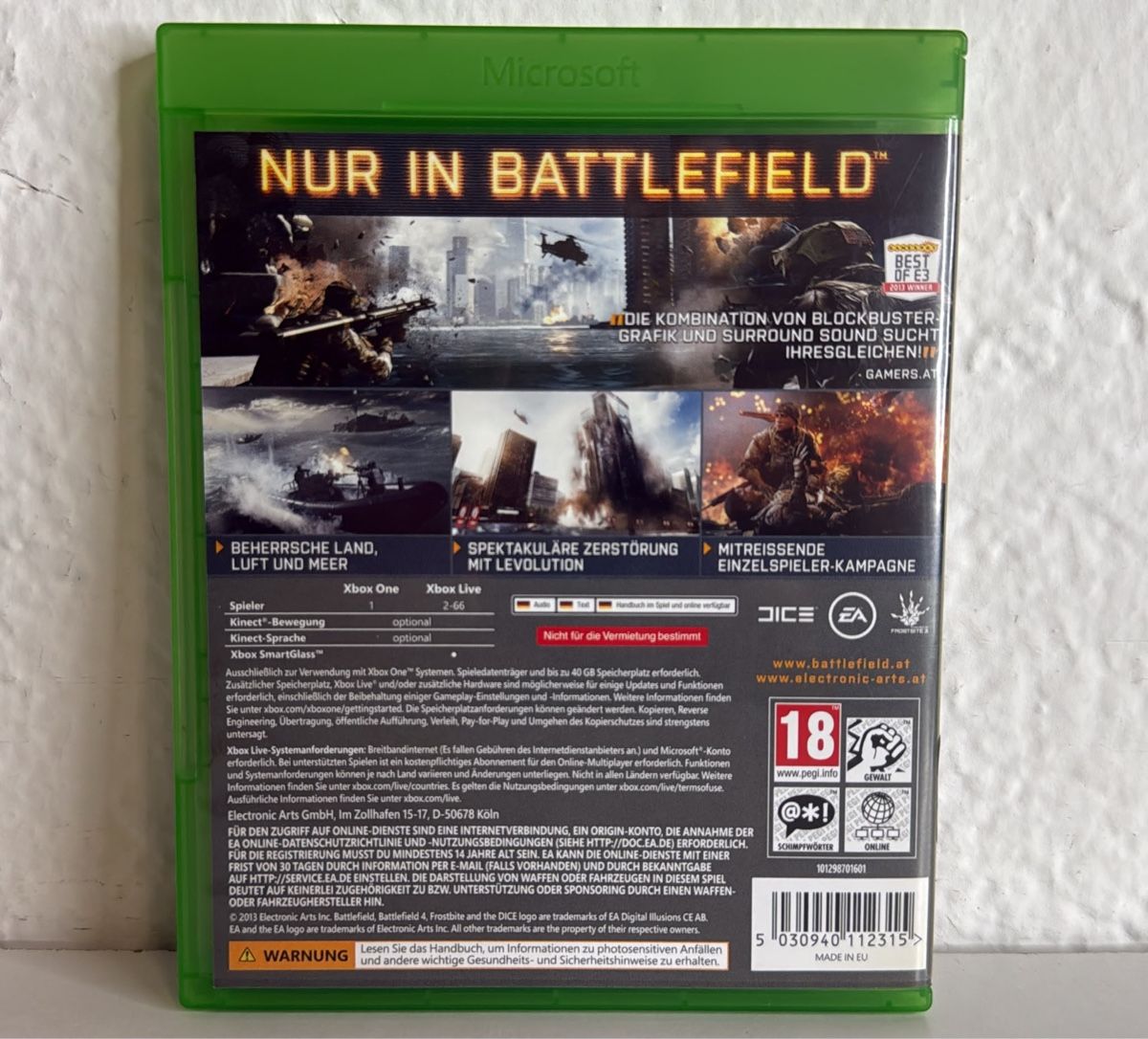 Microsoft Giochi: Xbox One Battlefield 4 - good condition – Usato da Ehrendingen venduto da bubulence 1