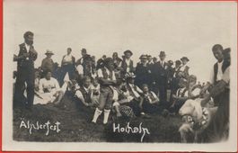 URNÄSCH Älplerfest auf Hochalp - gel. 1923 von Appenzell