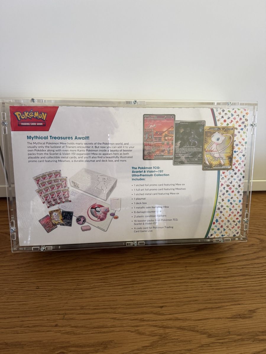 Pokémon Sammelbilder & Trading cards: Pokémon Scarlet & Violet 151 Ultra Premium Collection Sealed – Neu und originalverpackt aus Zürich von TheLocalCabbage 1