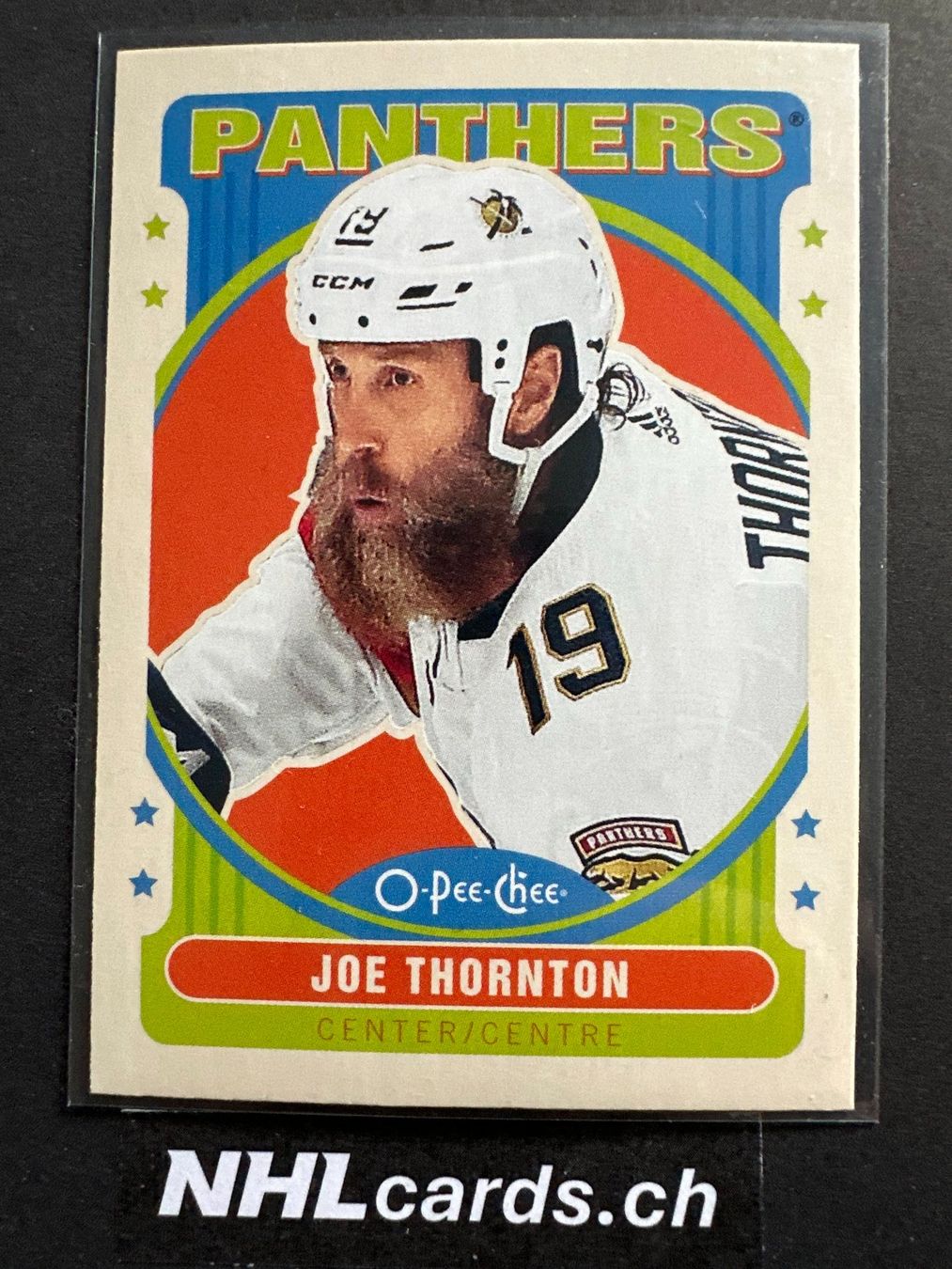NHL Carte collezionabili: Joe Thornton O-Pee-Chee NHL Insert Card – Usato da Belp venduto da nhlcards.ch