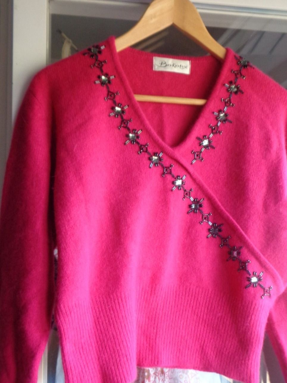 Pullover & Sweatshirts: Pullover Lammbswool/Angora, Gr.14-16, Hot Pink – Neu (gemäss Beschreibung) aus Tafers von kor_jf9w 3