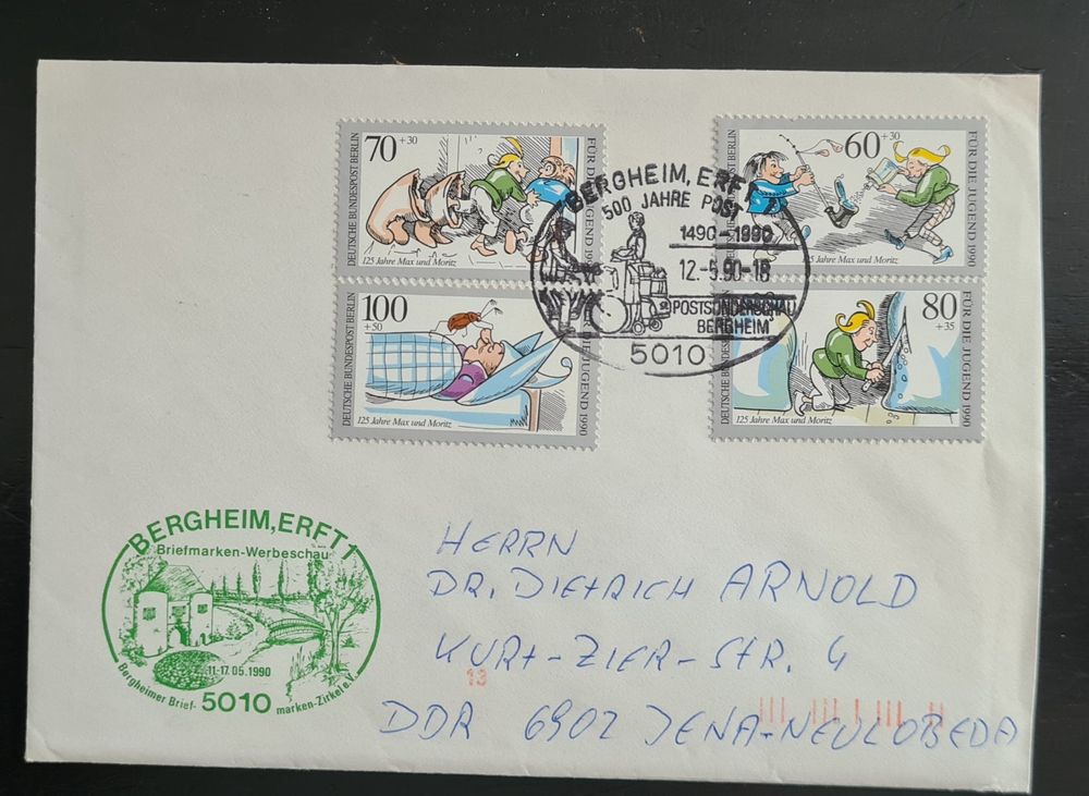 Sonderbrief 500 Jahre Post \