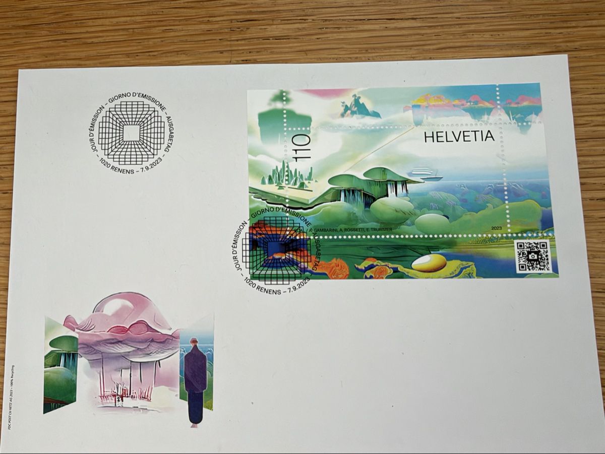 Tous les timbres: FDC Block Renens 7.9.2023 – Neuf (Voir description) à Murgenthal par Tina_4055