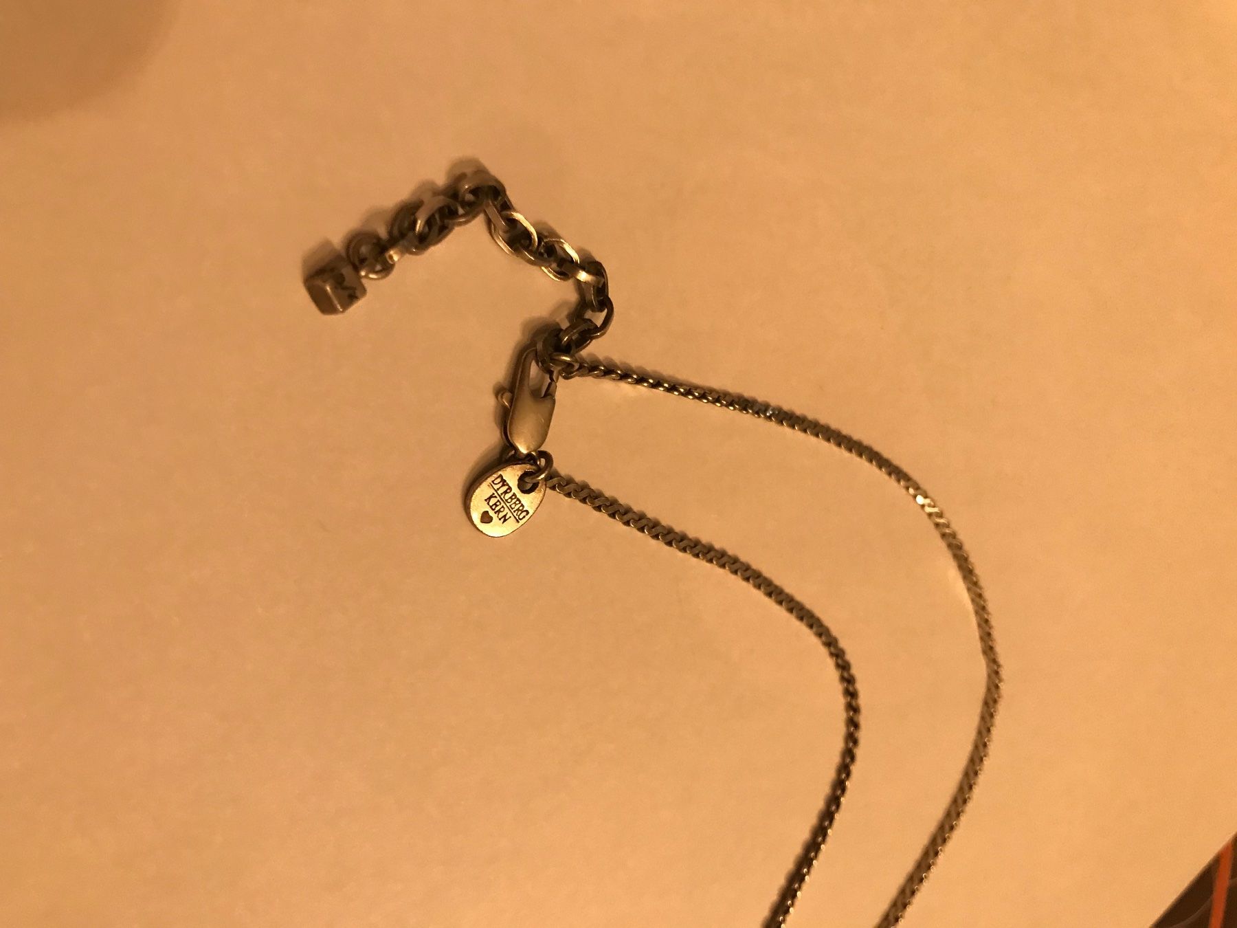 Dyrberg/Kern Catenine: Dyrberg Kern collier en argent – Nuovo (secondo la descrizione) da Grimisuat venduto da eliseba88 5