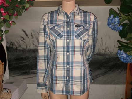 Chemisier / Bluse SUPERDRY  Taille / Grosse M  (L- EUR)