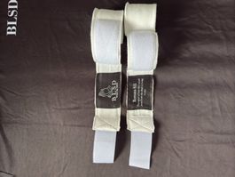 BLSD Box-Bandagen Weiss 'Romans 8:11' - NEU