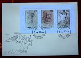 Liechtenstein - 2019 FDC Leonardo de Vinci