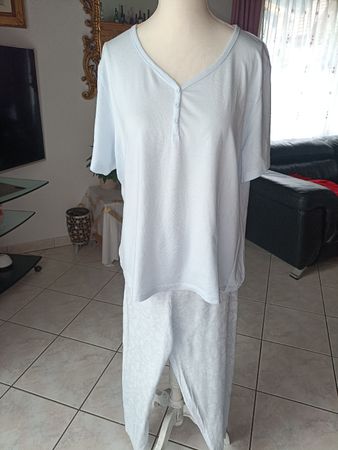 Pyjama 2-Teiler UP2 FASHION hellblau Grösse M -L